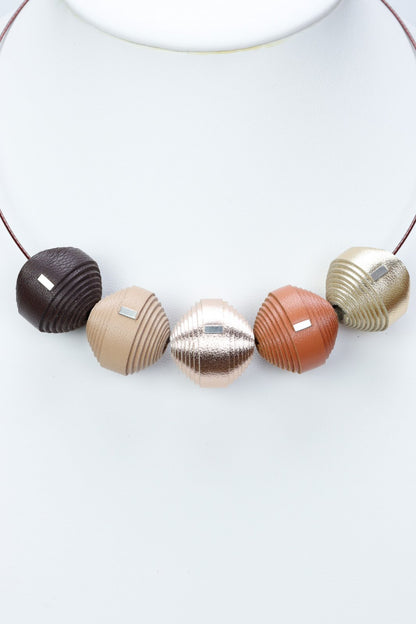 Colier Leatherbonbon (602) din piele