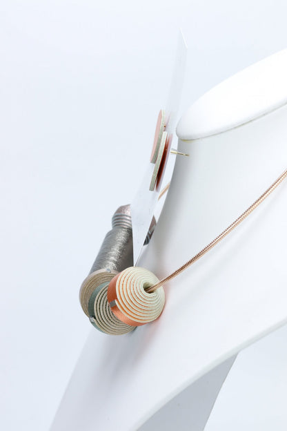 Set Cercei + Colier Leatherbonbon & Marshmellow