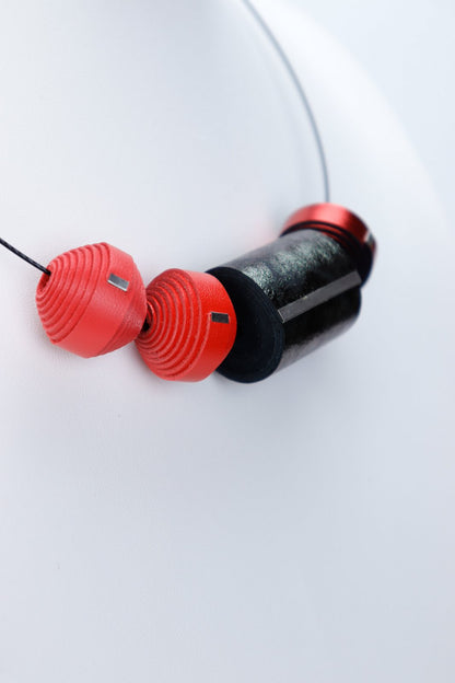 Colier Leatherbonbon + Marshmellow (223)