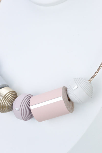 Set Colier si cercei Leatherbonbon