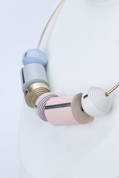 Set Colier si cercei Leatherbonbon