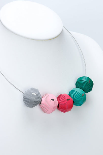 Colier leatherbonbon (592) din piele