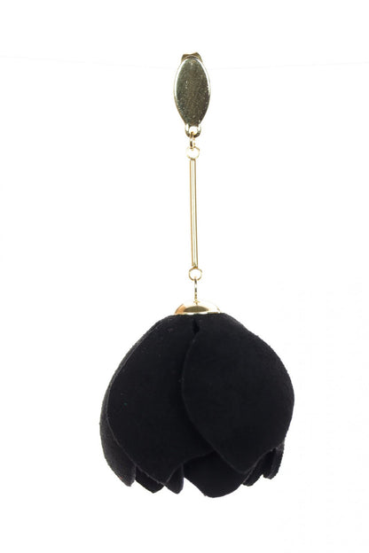 Cercei florali - Negru