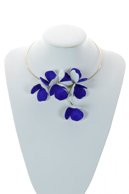 Set floral colier + cercei