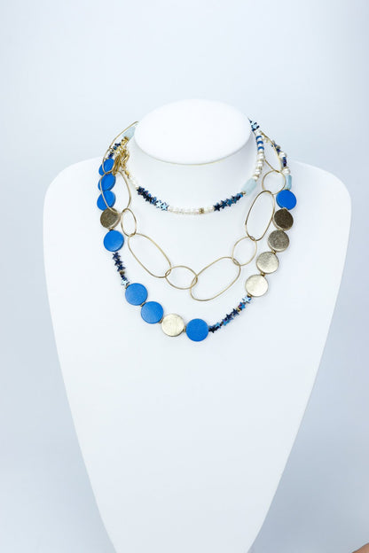 Colier triplu unicat