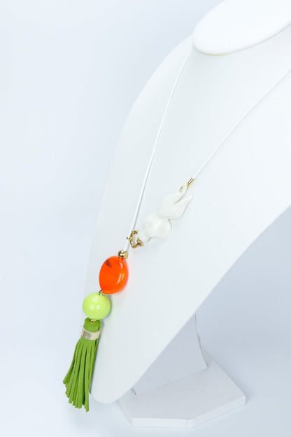 Colier unicat cu ceramica