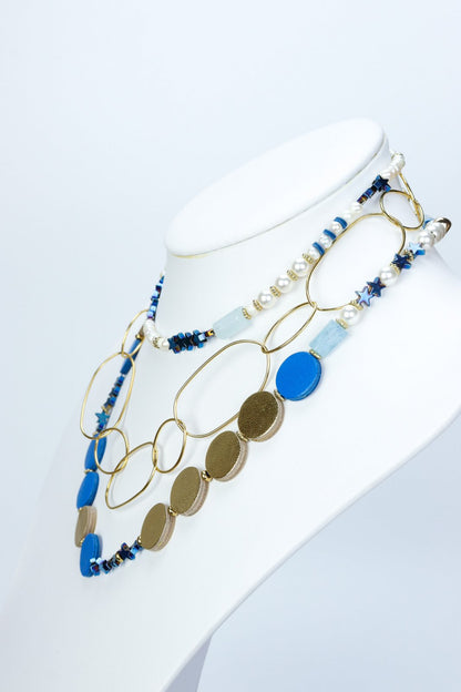 Colier triplu unicat