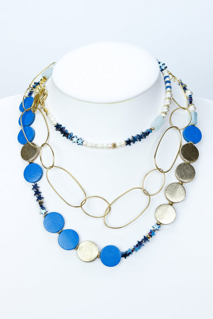 Colier triplu unicat