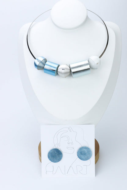 Set Colier si Cercei "Frozen"