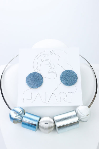 Set Colier si Cercei "Frozen"