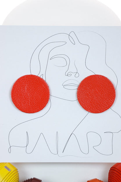 Set Colier Leatherbonbon + Cercei (244) din piele