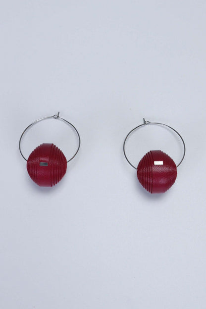 Set Colier si Cercei leatherbonbon