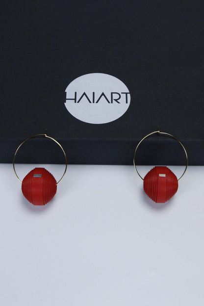 Set Colier si Cercei leatherbonbon