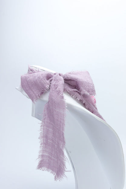 Colier Leatherbonbon pe baza din panza