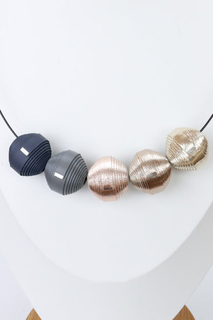 Set Colier si cercei Leatherbonbon