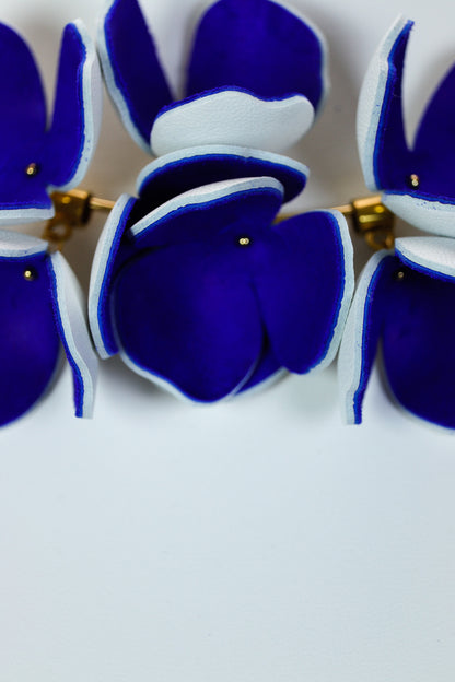 Set floral colier + cercei