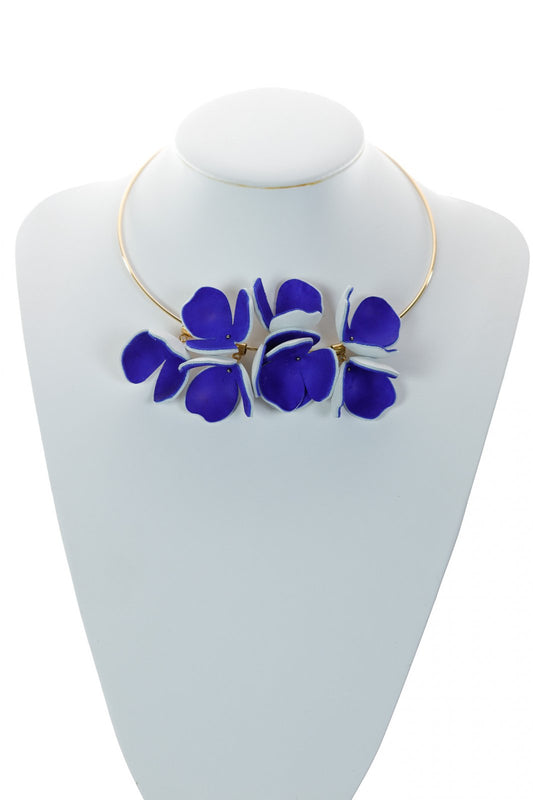 Set floral colier + cercei